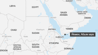 154 цагаачийг тээвэрлэж явсан завь хөмөрч, цагаачдын цогцос Йемений өмнөд хэсгийн Абиан мужид эрэгт унасан байна.